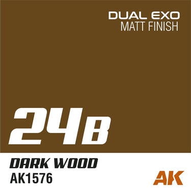 AK Interactive AK1576 Dual Exo Scenery 24B Dark Wood 60ml
